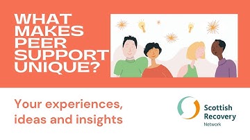 What makes peer support unique?