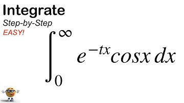 Integral of e^-txcosx from 0 to infinity using Euler