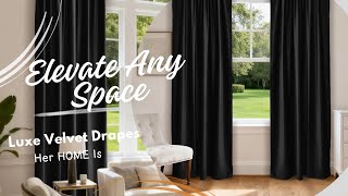 ✨ Luxury Velvet Blackout Curtains for a Cozy, Elegant Home | Cololeaf ✨ Profile