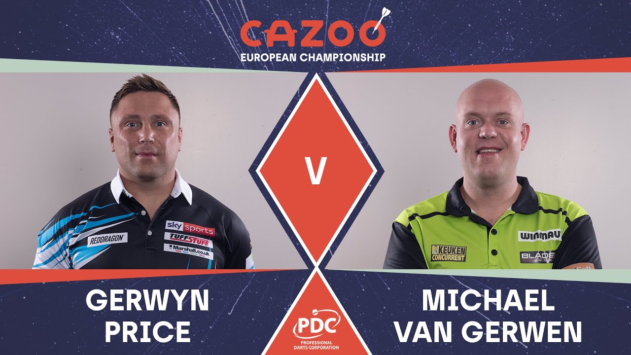 ยพรแำ  2022 Update  ABSOLUTELY INSANE GAME! Price v Van Gerwen | 2021 European Championships