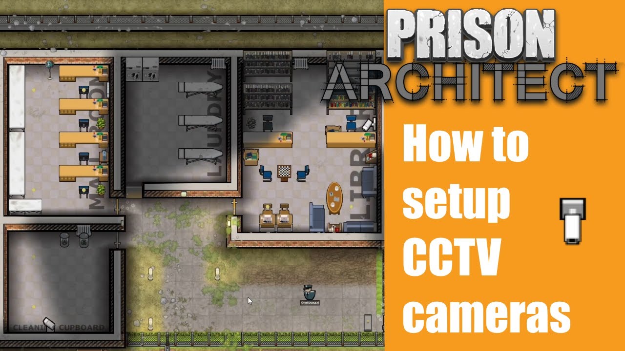 prison architect cctv not working