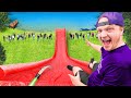 I built insane backyard waterslide