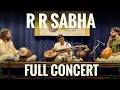 Full concert at r r sabha  ramana balachandhran  carnatic veena