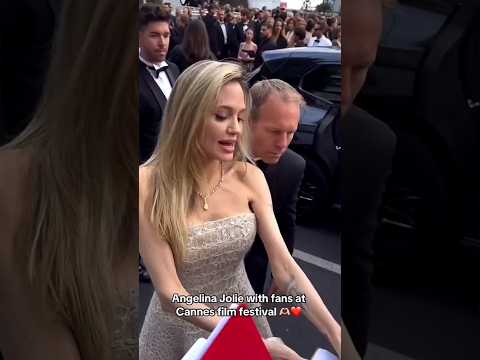 Angelina Jolie arrives for the screening of the film 'Eddington' at the Cannes Film Festival 2025