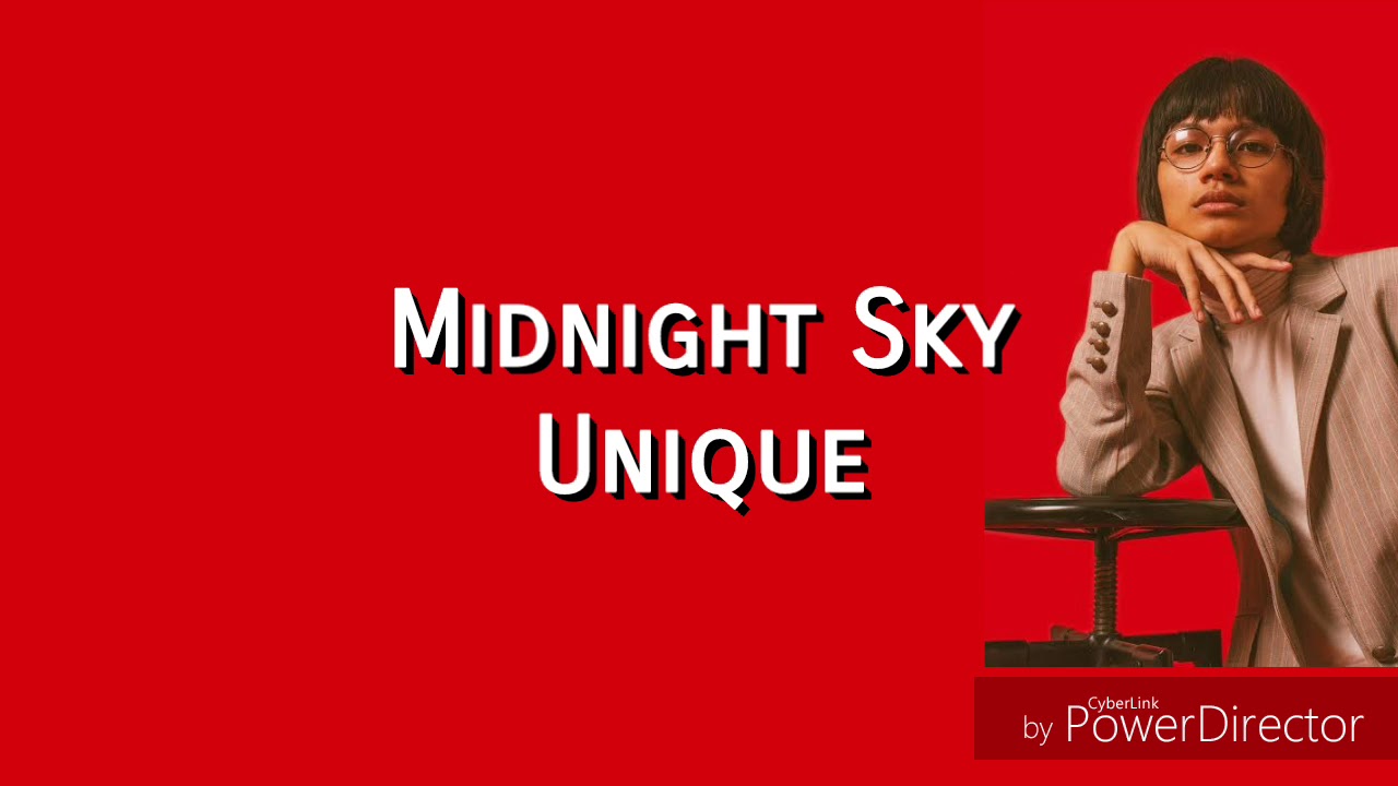 Unique - MIDNIGHT SKY (LYRIC VIDEO)