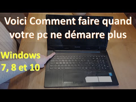 Vidéo: Où est le bouton de redémarrage sur mon ordinateur ?