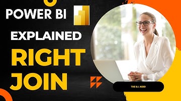RIGHT JOIN explained in Power BI - Quick and Easy