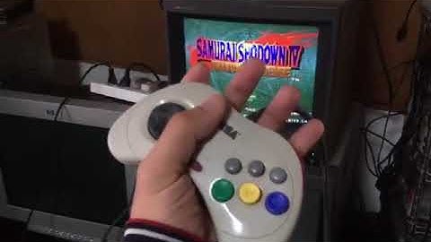 JVS/JAMMA Supergun/CBOX with Neo Geo MVS JAMMA