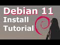 How to install Debian 11 Bullseye | A Tutorial on a UEFI Based Computer | Linux Beginners 2021