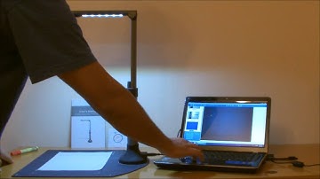 Portable Document Camera Scanner (All-in-One Document Scanner & Video Presenter)