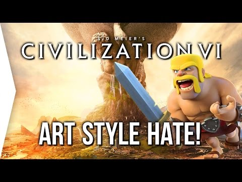 Civilization VI ► Why all the HATE on Civ 6&rsquo;s Art Style / Graphics?