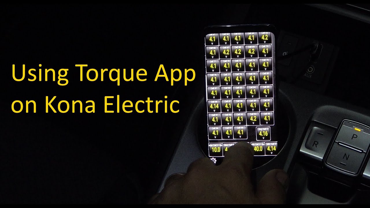 Using the Torque App for Hyundai Kona Electric YouTube