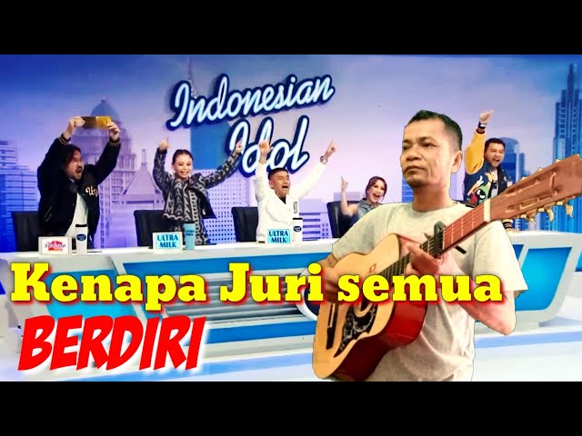 Viral❗❗Juri indonesian idol semua berdiri lihat peserta ini Bawakan lagu batak cipt sendiri(Parodi) class=