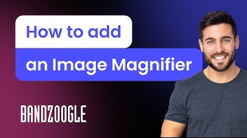 How to add an Image Magnifier to Bandzoogle
