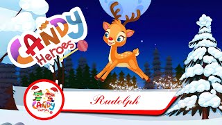 Candy Heroes - Rudolph the red-nosed reindeer | Christmas songs