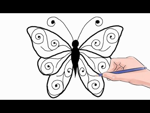 Featured image of post How To Draw A Butterfly Step By Step Video