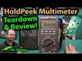 🔴 #472 HoldPeak HP-770D 40,000 Count Digital Multimeter Review & Teardown