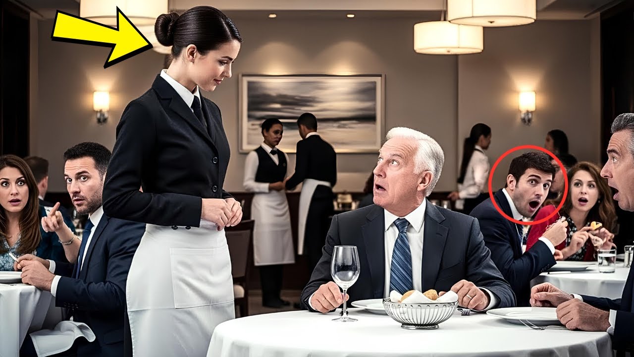 Ein Milliardär stellte einer Kellnerin eine „einfache Frage“ – ihre Antwort schockierte jeden Gast