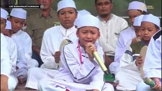 suara anak kecil menggelegar Sholawat mughrom festival hadroh ponpes babakanjati kuningan 2022