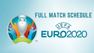 || Euro Championship 2021 || All Match Schedule