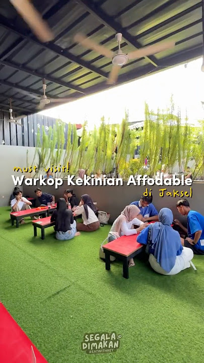 Warkop kekninian super affordable!