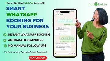 How Photography WhatsApp Chatbot Works | Streamline Bookings, Payments & Client Communication