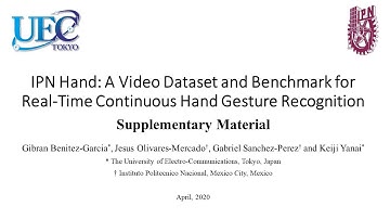 IPN Hand dataset introduction