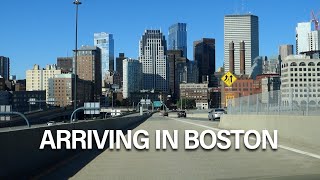 Arriving in Boston. Driving Experience.