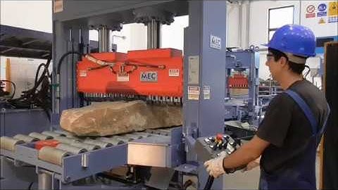 Macchina spacco pietra - SERIE PH (con adattamento utensili idraulico) - MEC