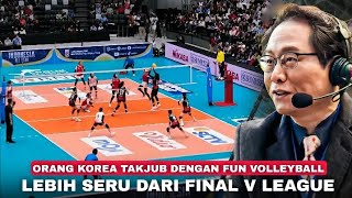 “Final V League Kalah HEBOH Dibanding Red Spark vs Indo” Komentar Orang Korea Melihat Fun Volleyball