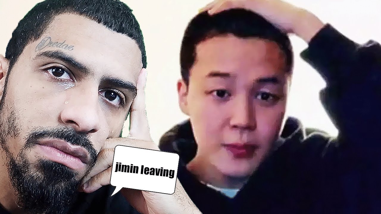 Dredae Reacts to Jimin's Last Weverse Live.. 😥