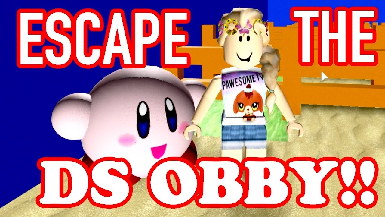 Roblox Escape The Nintendo Ds Run Gamingwithpawesometv - roblox escape evil teacher obby gamingwithpawesometv youtube