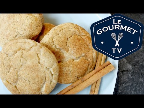 Double Cinnamon Sugar Cookies || Le Gourmet TV Recipes