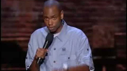 Dave Chappelle talking about Chip (his white friend)