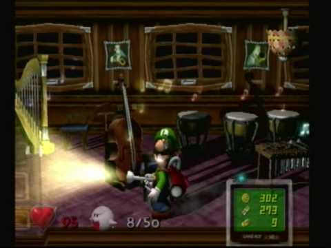 Luigi's Mansion - Area 2 - Melody Pianissima