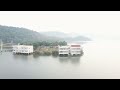 Drone view laknavaram lake aerial view  telangana tourism