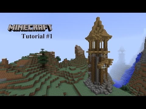 Minecraft Tutorial - Jak postavit středověkou věž