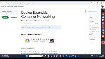 Docker Essentials: Containernetwerken || Laboplossing || Google Cloud Arcade 2025
