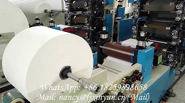 High grade four colors printing paper napkin tissue folding making machine prce