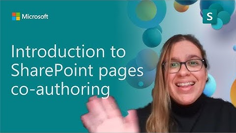 Introduction to SharePoint page co-authoring