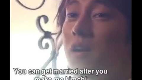 니가 담근 김치 아니면 안 먹어