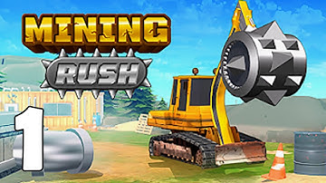 Mining Rush: Dig Deep Dozer - Part 1 Heavy Machinery Earth Driller - Underground Strategy(Android)