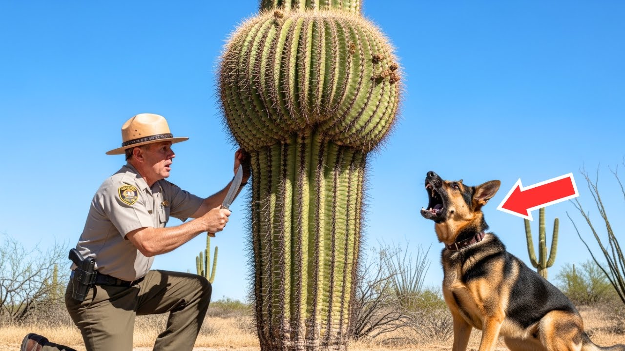 Ranger Found A Cactus With A Strange Lump—But When He Cut It Open,His Dog  Started Barking Like Crazy - YouTube