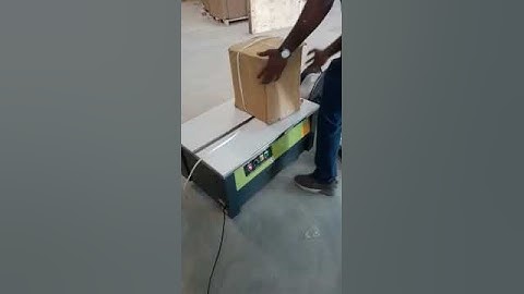 low table strapping machine #business #packagingmachine #machine #packing