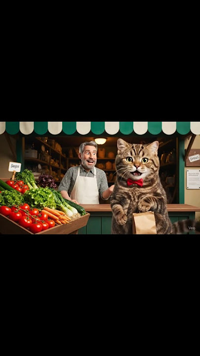 Buying Vegetables For Cats ।। Zoo Tube
