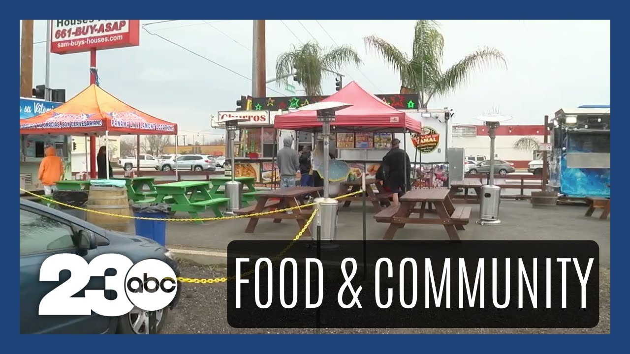 Food truck buffet offers variety and community
