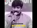 My Own Way | Vijay Sethupathi Speech | Vasanth Creation