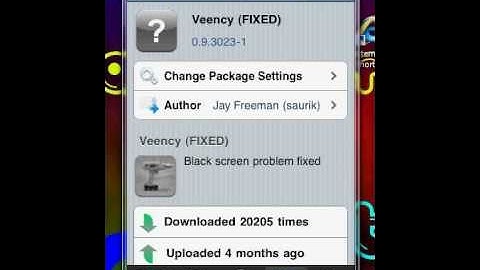 Veency Black Screen Fix
