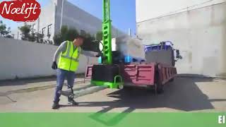 portable cargo electric self loading pallet discharge stacker to load and unload by Noelift-Forklift 938 views 9 months ago 27 seconds