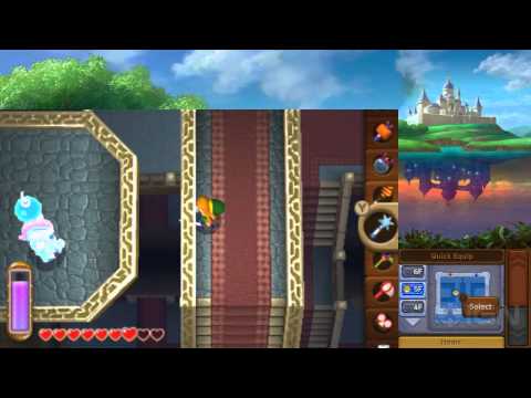 The Legend of Zelda: A Link Between Worlds Walkthrough: Hyrule Castle (Part 11)